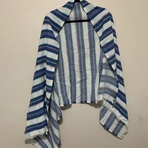 Aerie | Striped Swim Cover-Up Shawl